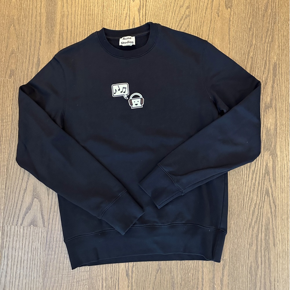 Acne Studios Black Limited Edition Swearshirt